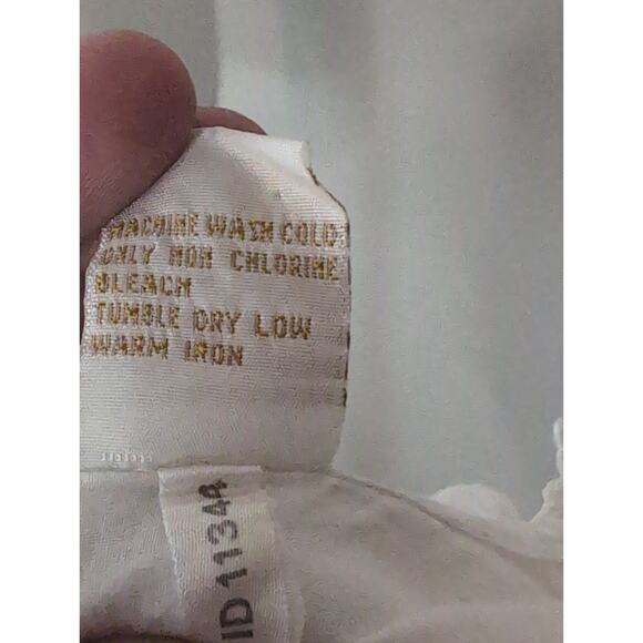 Victoria’s Secret Vintage Prairie Lace Button Nightgown Lg - Picture 9 of 9